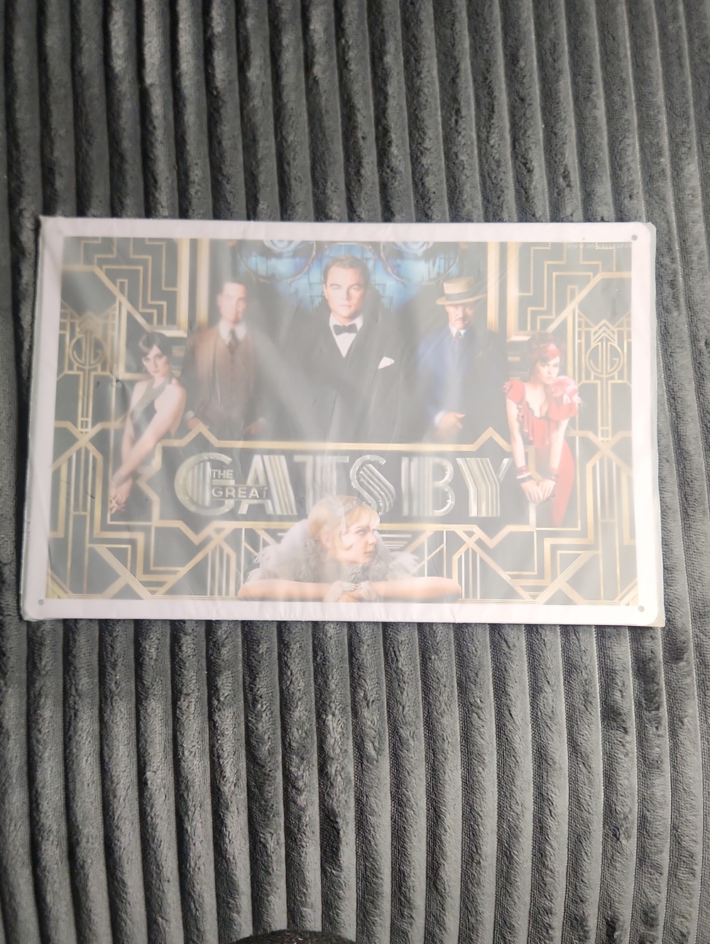 The Great Gatsby Decorative Metal Sign